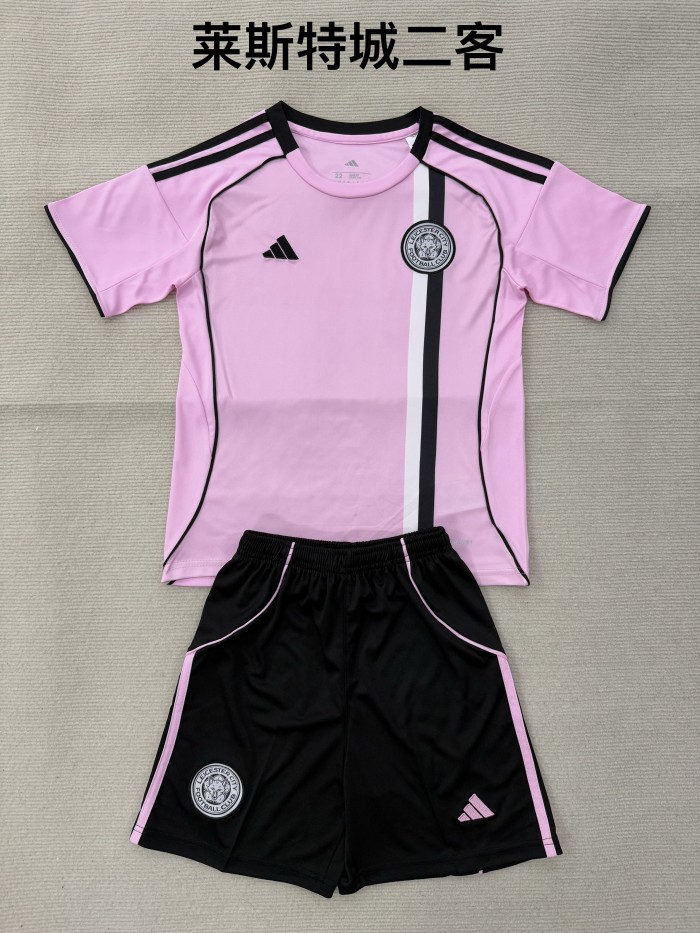 Leicester City third kid adult with shorts 25-26