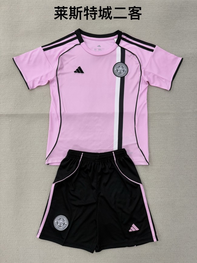 Leicester City third kid adult with shorts 25-26
