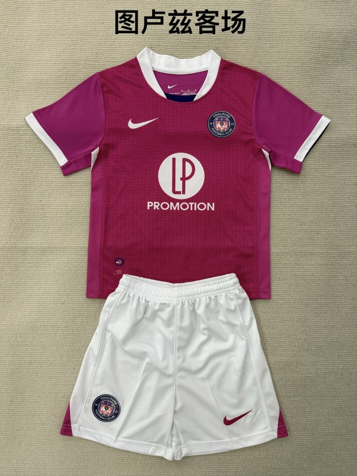 Toulouse away kid adult with shorts 25-26