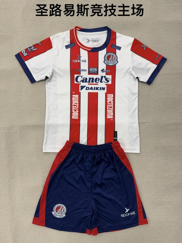 Atlético San Luis home kid adult with shorts 2026