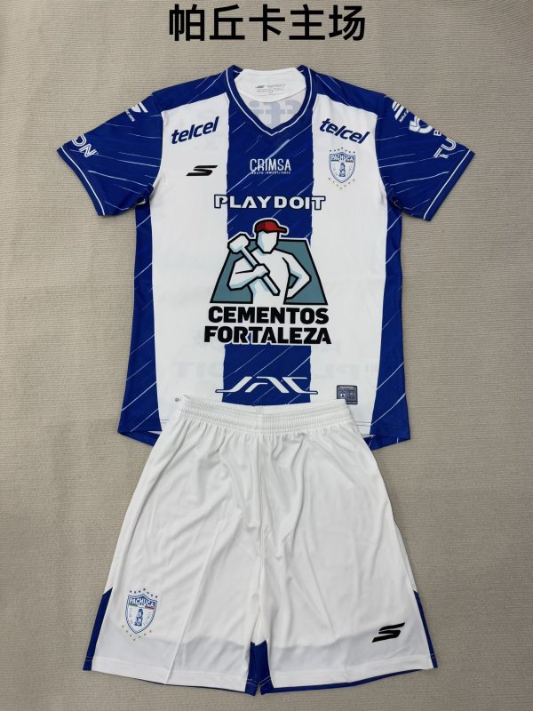 C.F. Pachuca home kid adult with shorts 2026