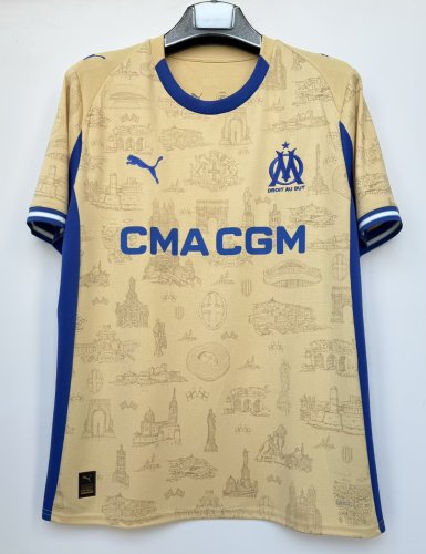 Olympique de Marseille fourth S-4XL 25-26