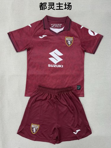 Torino F.C. home kid adult with shorts 25-26