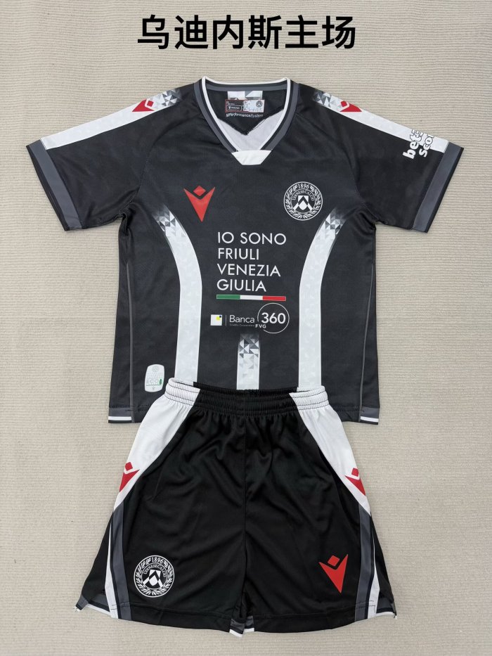 Udinese Calcio home kid adult with shorts 25-26