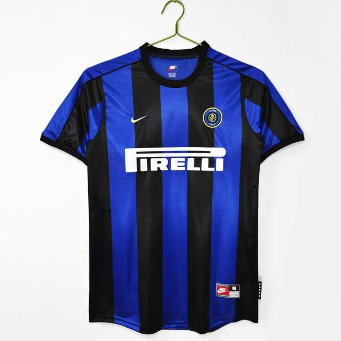 Inter Milan retro 1999-2000 home #503#huirong#710