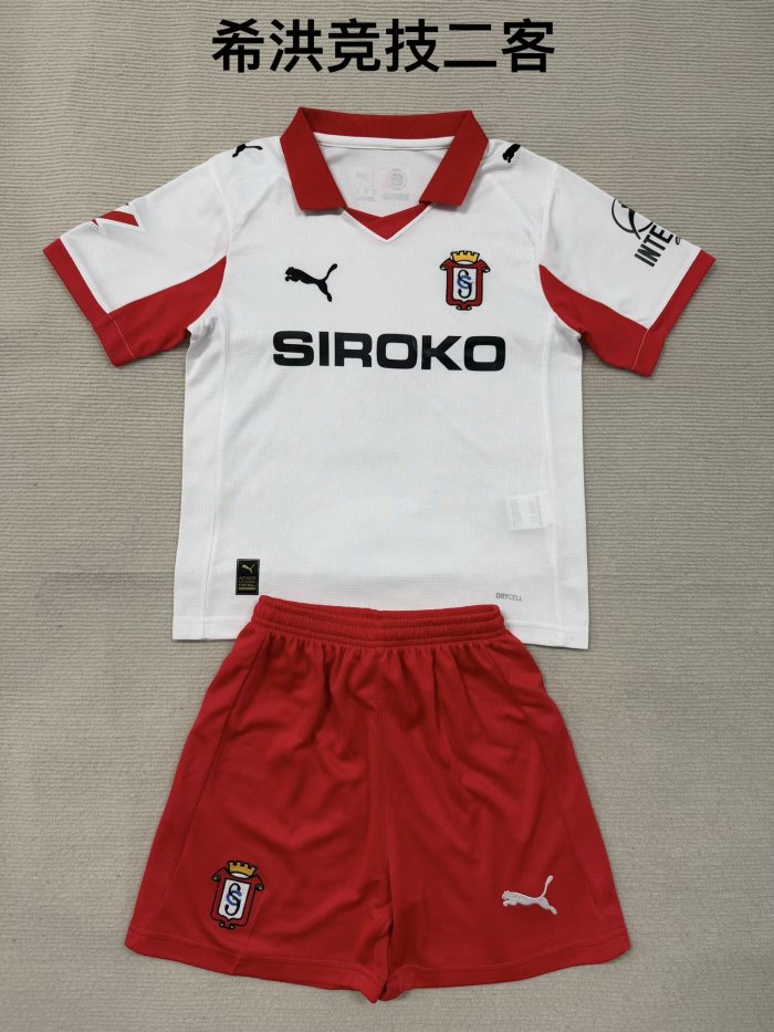 Sporting de Gijón third kid adult with shorts 25-26