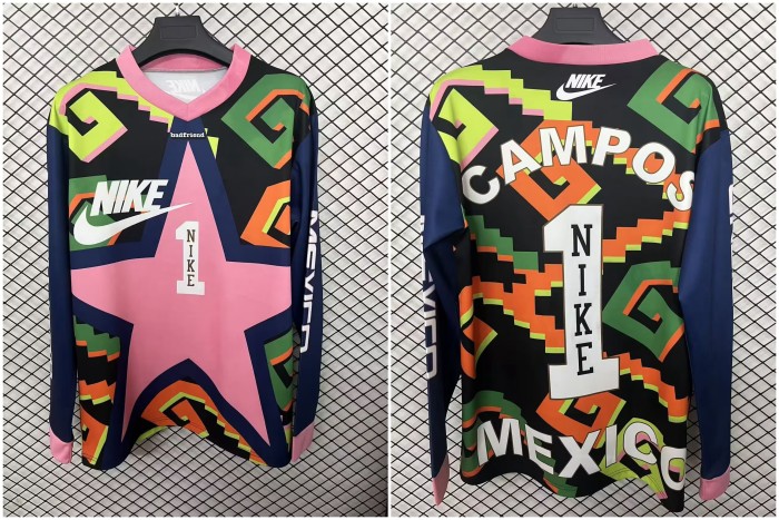 Mexico great goalkeeper Jorge Campos 1 long sleeve