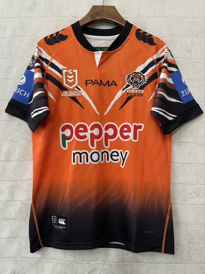 Wests Tigers home S-7XL 2026 NRL