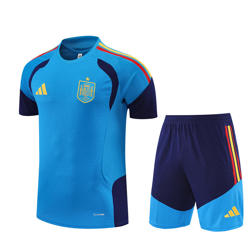 Spain training blue kid adult 2026 WC
