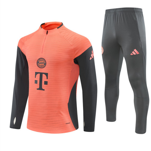 FC Bayern Munich tracksuit orange kid adult 25-26 player version