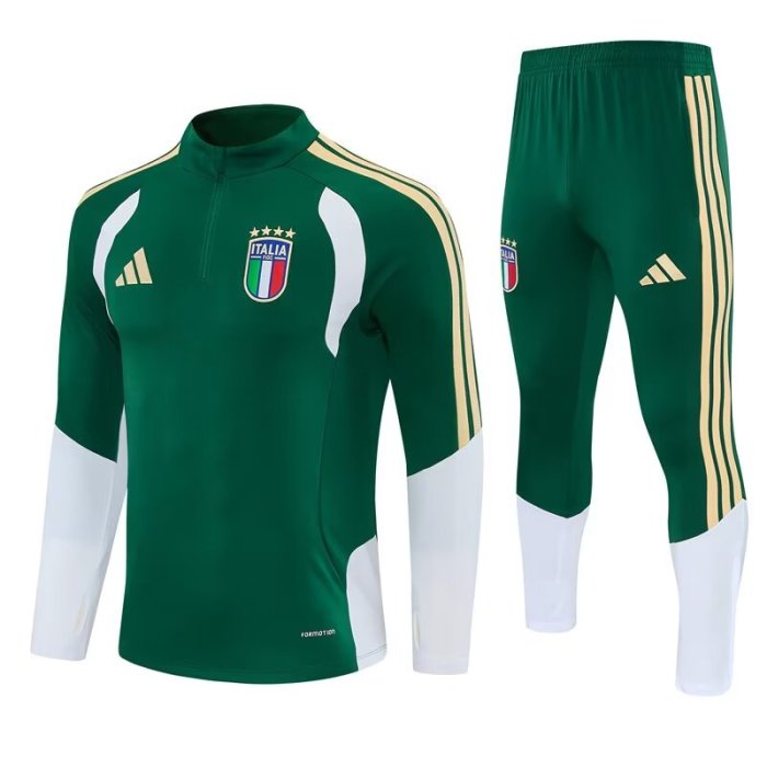 Italy tracksuit green kid adult 2026 WC