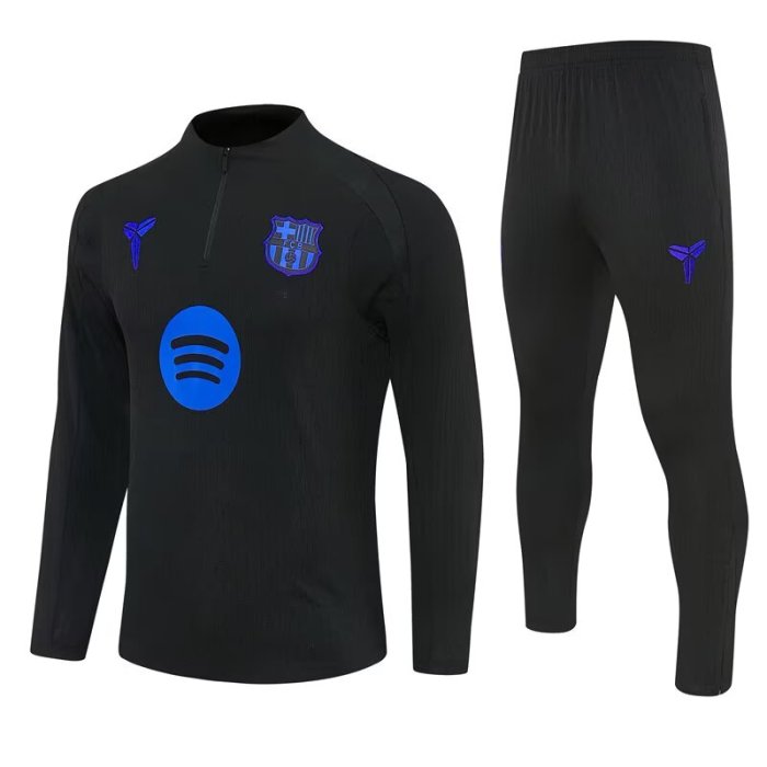 Barcelona x Kobe tracksuit black kid adult 25-26 blue logo