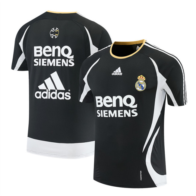 Real Madrid training shirt 06-07 black