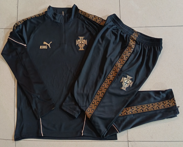 Portugal tracksuit black 2026 #B26019