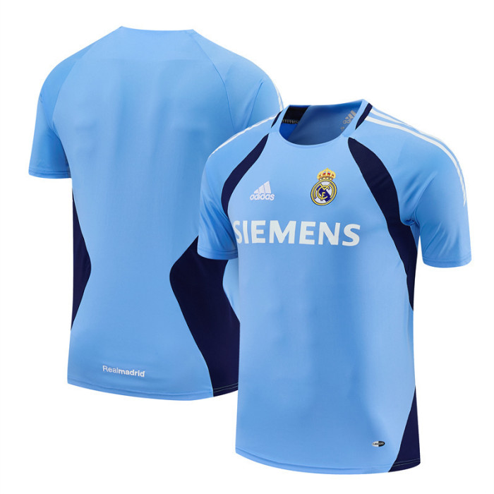 Real Madrid training shirt 05-06 blue