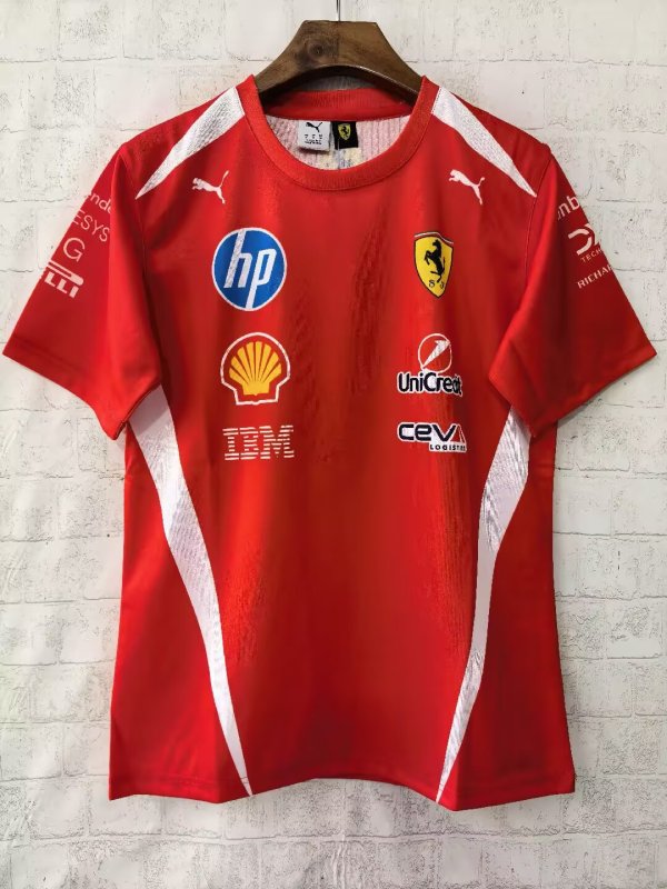  Scuderia Ferrari red round neck 2026