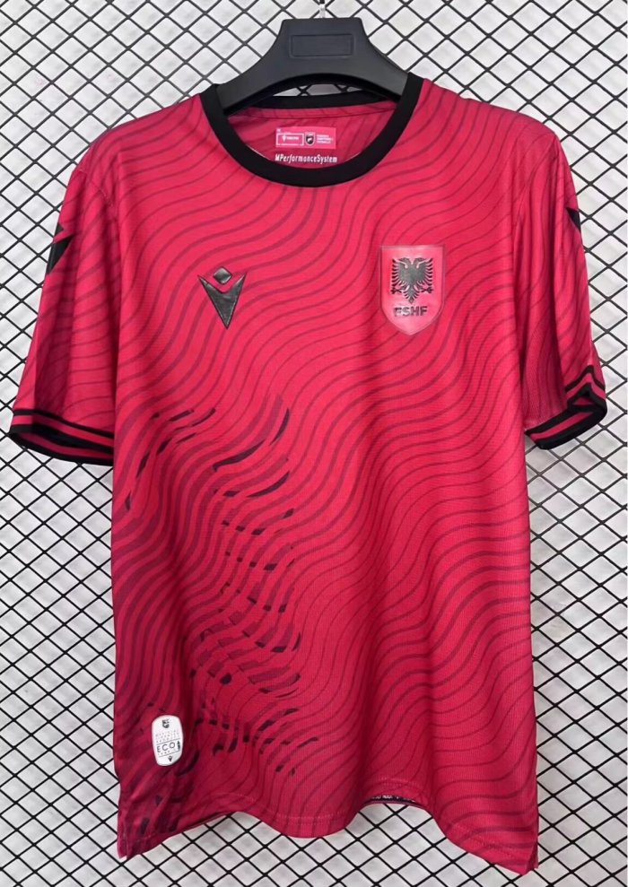 Albania home red 2026 WC