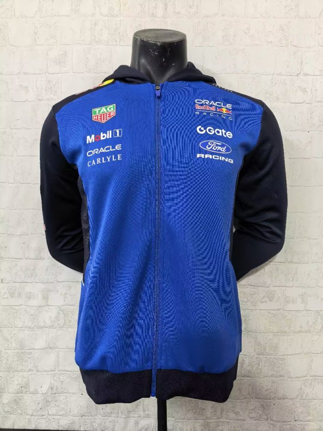 Red Bull hoodie jacket blue 2026