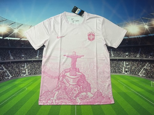 Brazil cristo redentor pink rose 2025