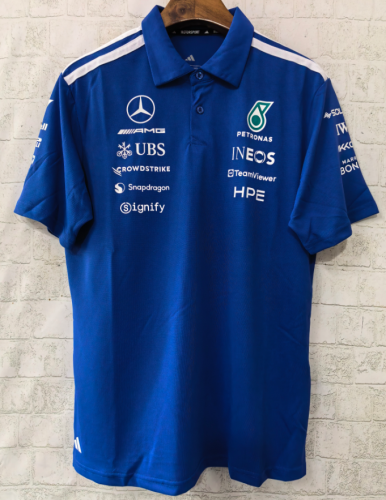  Mercedes-AMG Petronas F1 Team polo blue 2026