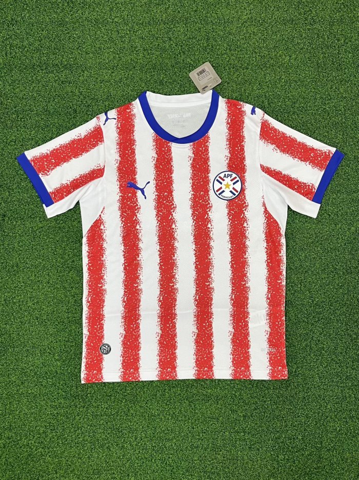 Paraguay home S-4XL 2026 WC
