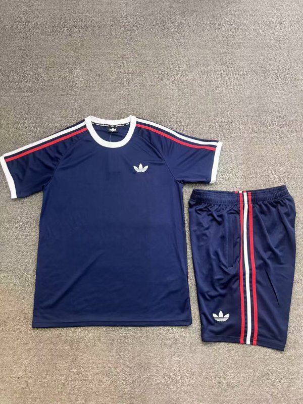 AD training shirt with shorts  navy 2026