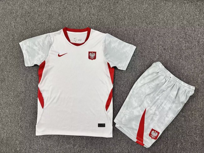 Poland home white kid 2026 WC