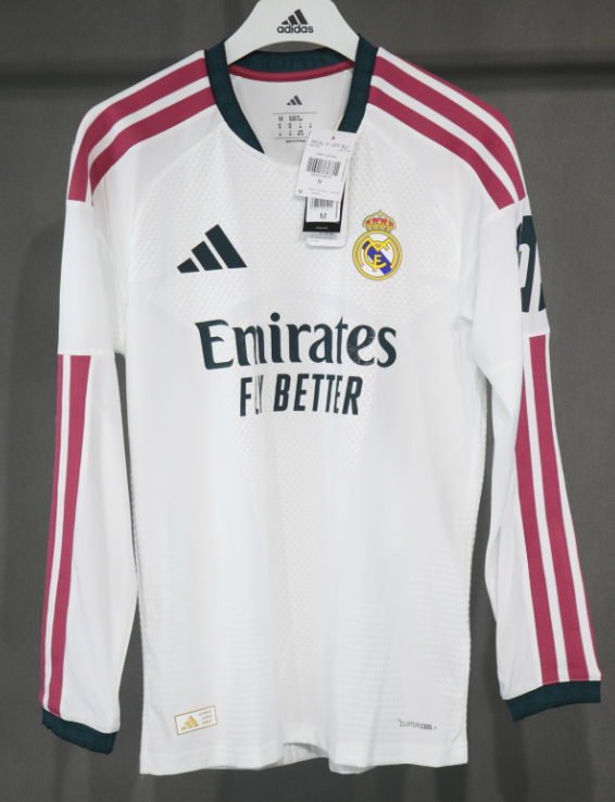 Real Madrid home S-3XL 26-27 player version long sleeve
