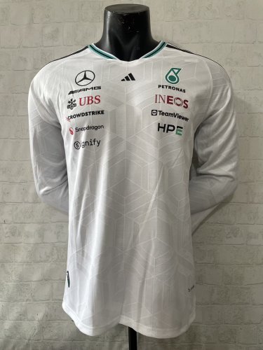  Mercedes-AMG Petronas F1 Team white 2026 long sleeve