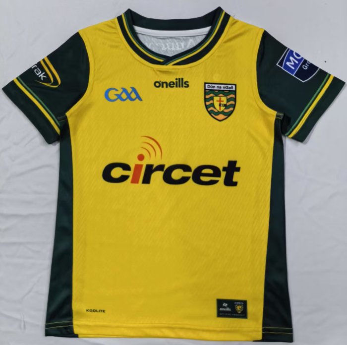 Donegal home yellow kid 16-26 GAA 2026
