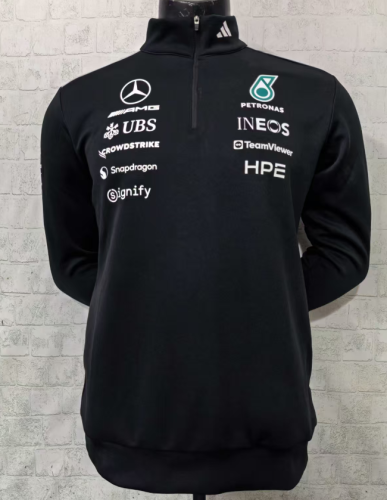  Mercedes-AMG Petronas F1 Team black sweater 2026