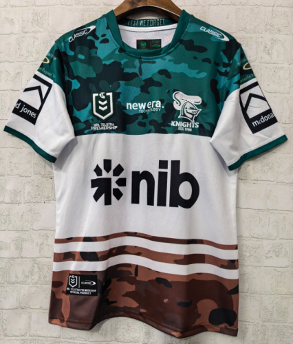 Knights green  white S-7XL 2026 NRL