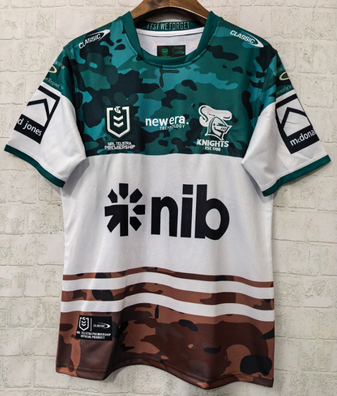 Knights green  white S-7XL 2026 NRL