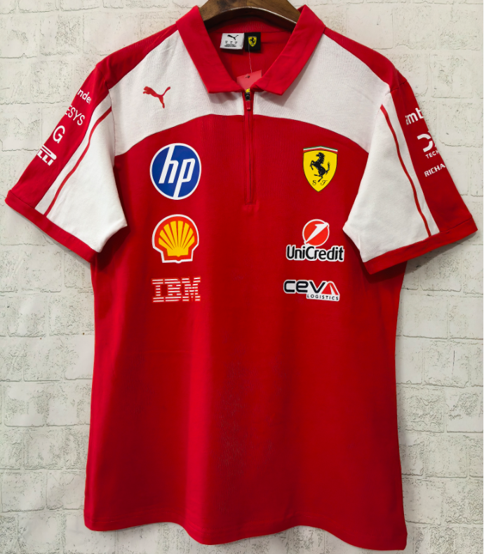 Scuderia Ferrari polo red original 2026