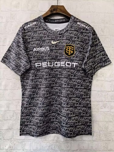 Toulouse black S-5XL 2026 rugby