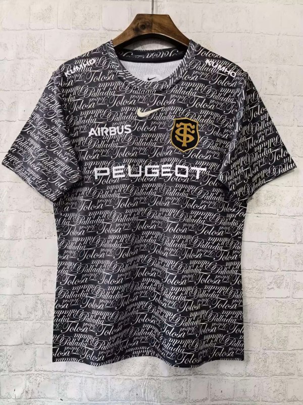 Toulouse black S-5XL 2026 rugby