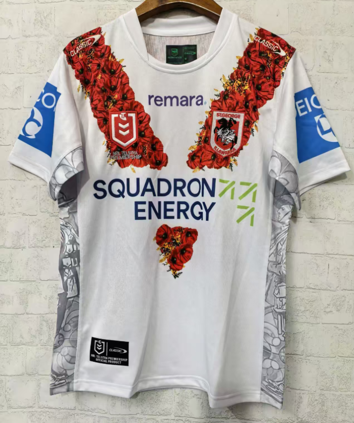 ST.GEORGE white S-5XL 2026 NRL