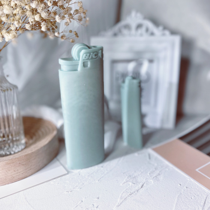 New mold Lighter Candle Silicone Mold Scented Candles Making Supplies Handmade Diy Art Crafts Make Tool Home Decor