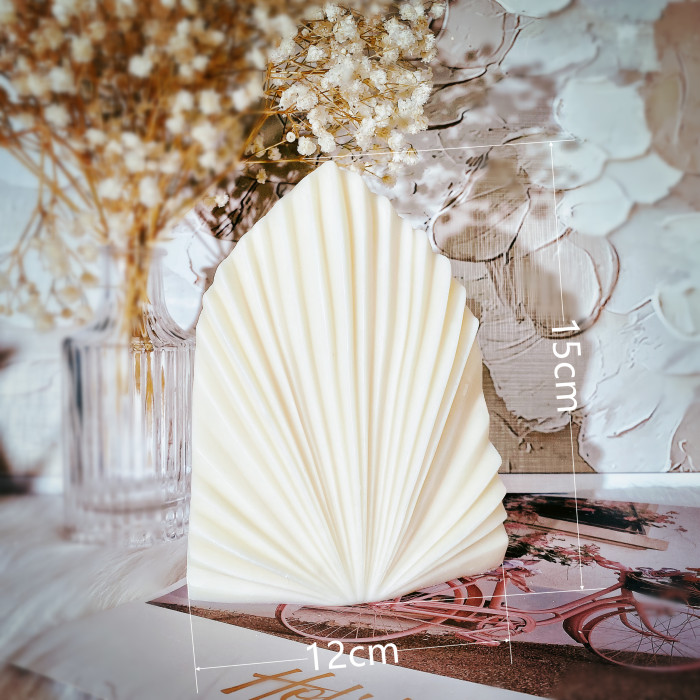 New mold Sea Shell Seaweed Coral Silicone Candle Mold Plaster Tools Celebration Decorate Wax Mould