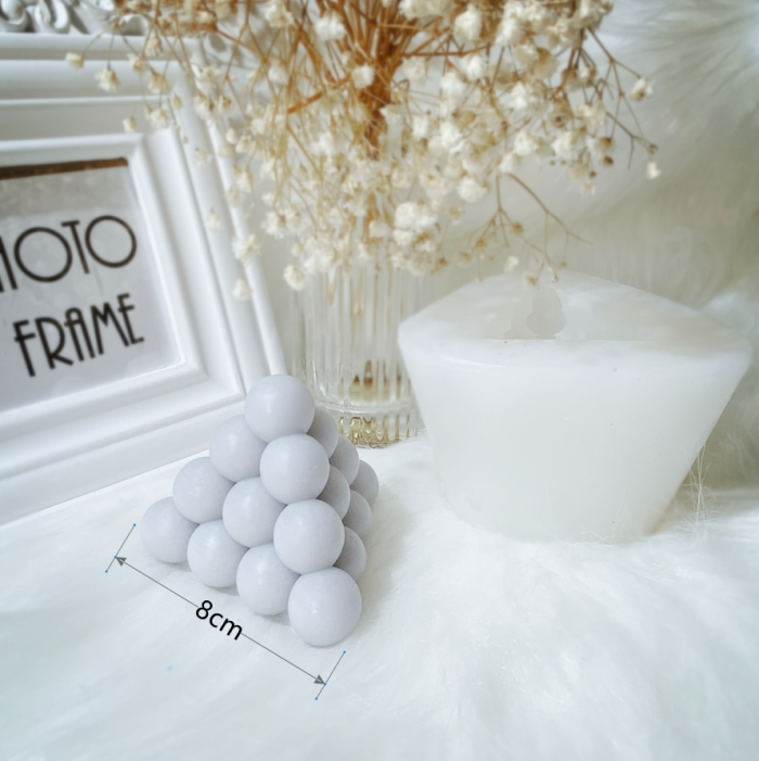 New mold Various styles Heart shape Bubble Cube Diamond angle silicone candle mold For Making handmade Gypsum Home Decor Aromatherapy wax