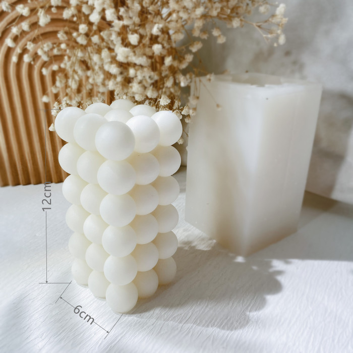 New mold Various styles Heart shape Bubble Cube Diamond angle silicone candle mold For Making handmade Gypsum Home Decor Aromatherapy wax