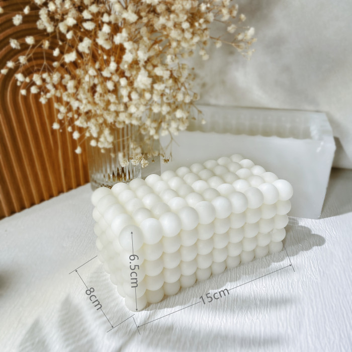 New mold Various styles Heart shape Bubble Cube Diamond angle silicone candle mold For Making handmade Gypsum Home Decor Aromatherapy wax