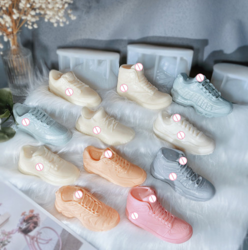 New mold Luxury Popular Brand Sneakers Candle Silicone Mold Running Sports Shoes Basketball Shoes Mould