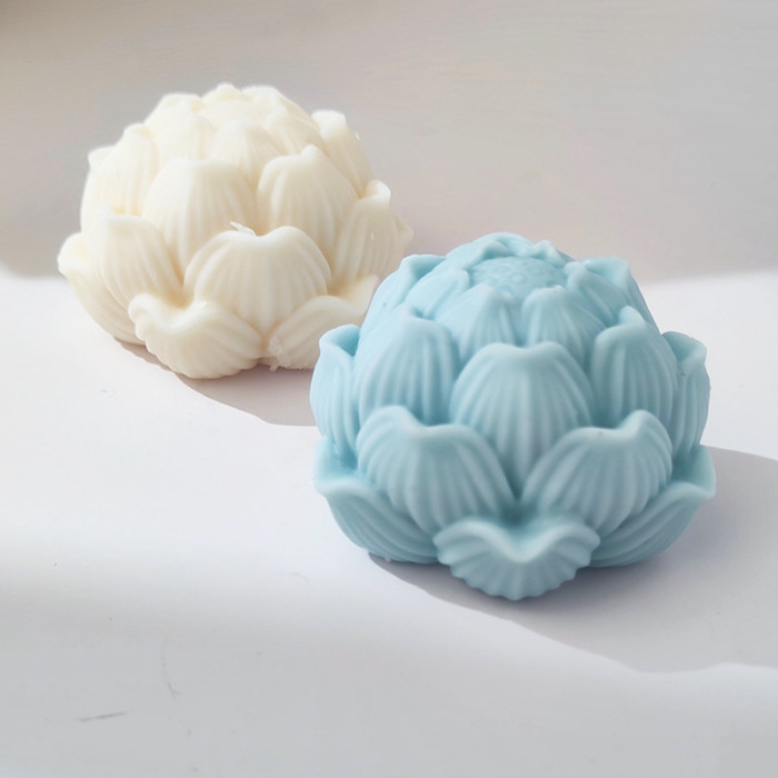 3D Lotus Flower Silicone Mold Flower Mold Candy Cake Mold Chocolate Cake  Decorating Tool Kitchen Cooking