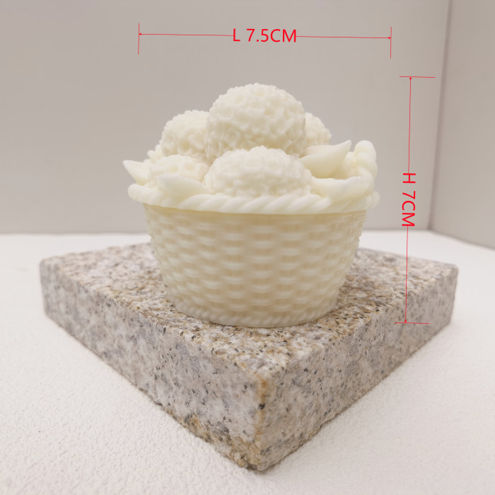 Large Peony Lotus Rose Flower Collection  Water Lily Candle Gypsum Soap Resin Decorative Crafts Silicone Mold