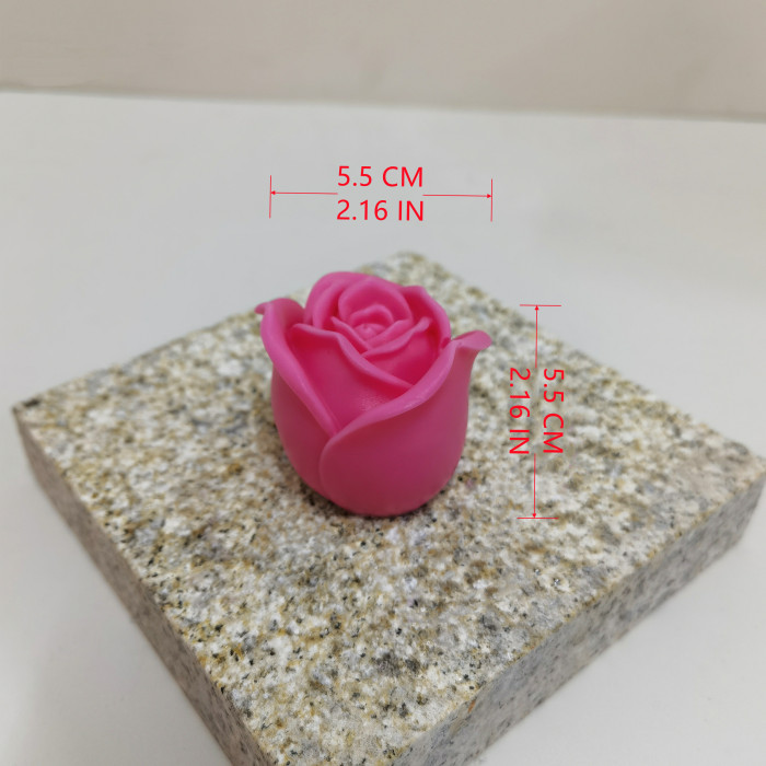 The Large Huge Sized Lotus Flower Peony Candle Mold Can Be Used To Make Candle Gypsum Resin Cake Ice Block Silicone Mold