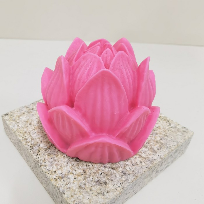 The Large Huge Sized Lotus Flower Peony Candle Mold Can Be Used To Make Candle Gypsum Resin Cake Ice Block Silicone Mold