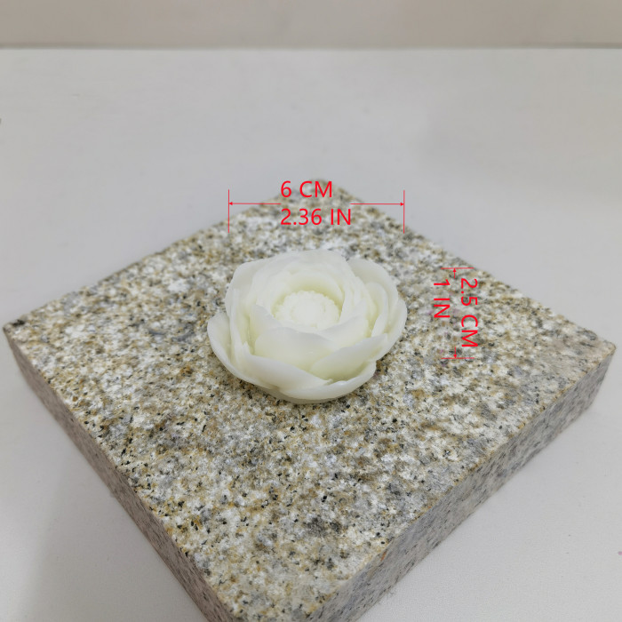 The Large Huge Sized Lotus Flower Peony Candle Mold Can Be Used To Make Candle Gypsum Resin Cake Ice Block Silicone Mold