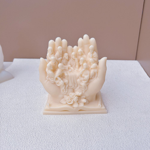 The Last Supper of the Jesus Family: Aromatherapy, Gypsum Resin, Dropping Glue, Cement Candle, Silicone Mold, Art Designer, Stage Design