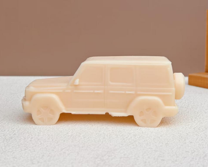 SUV G500 sports car resin candle gypsum silicone mold, can be used for home art decoration